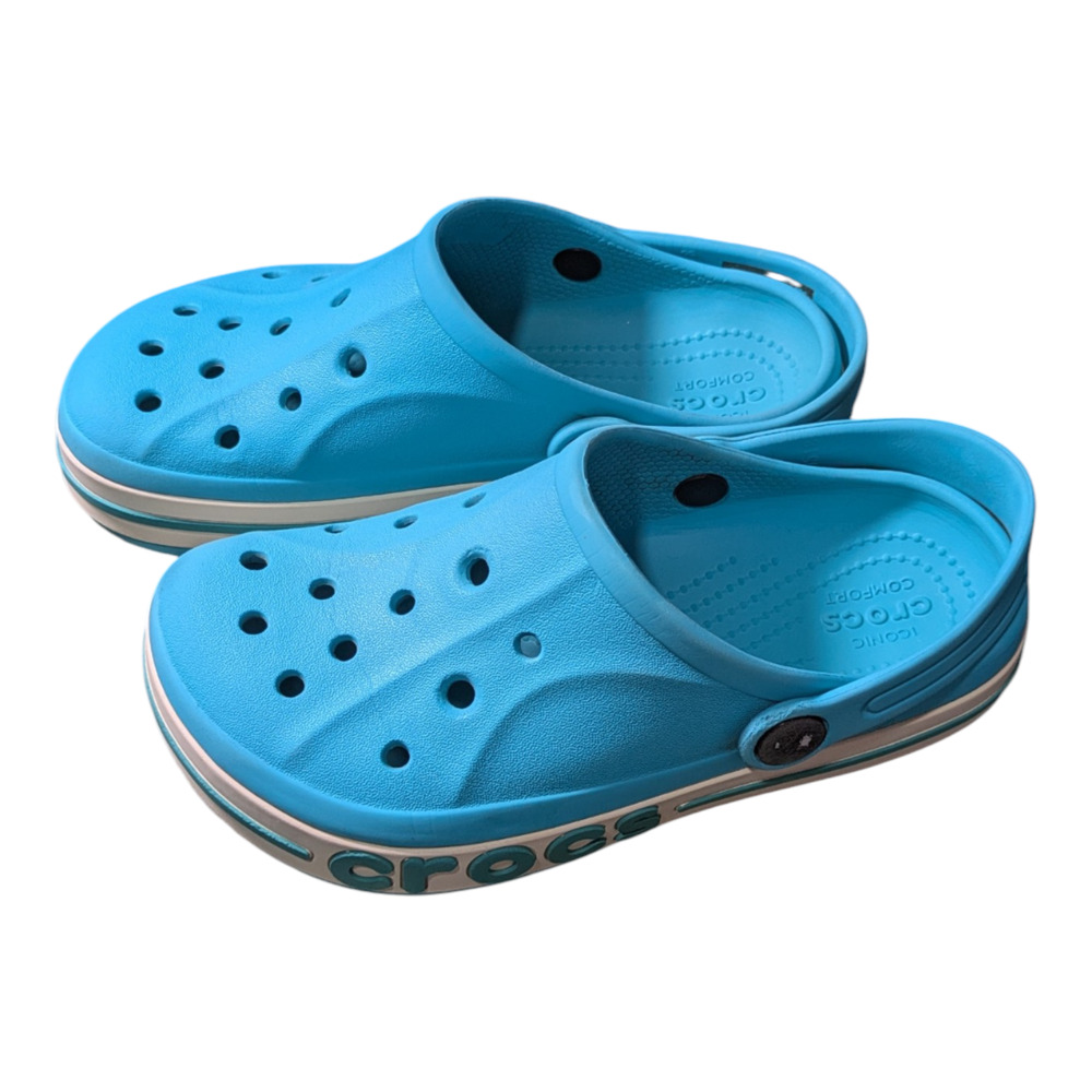 Crocs Kids Shoes Teal Size 13